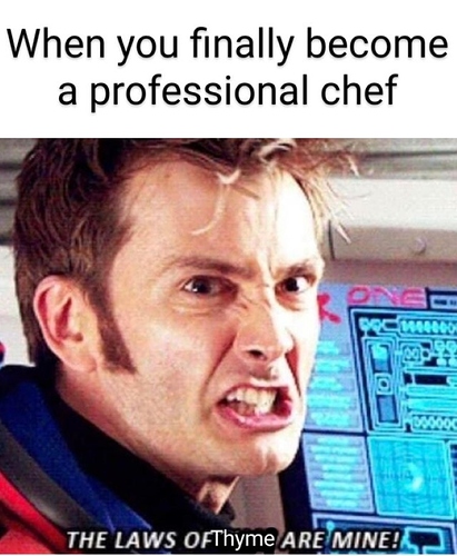When you finally become a professional chef