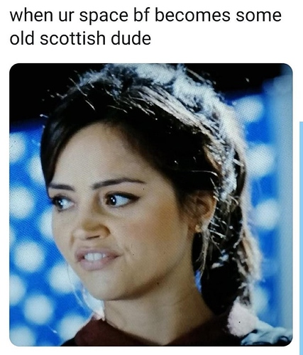 When your space before becomes some old scottish dude