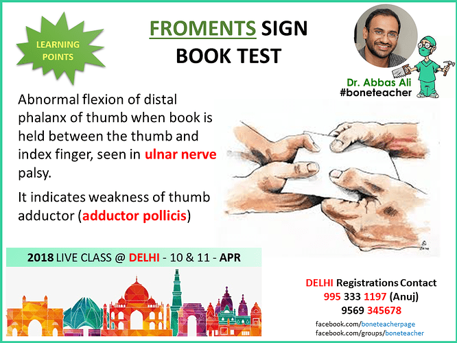 froments sign book test