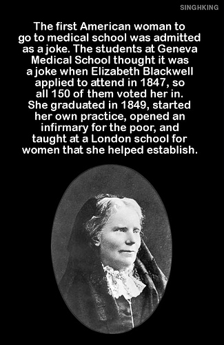 The first american woman to go to medical school
