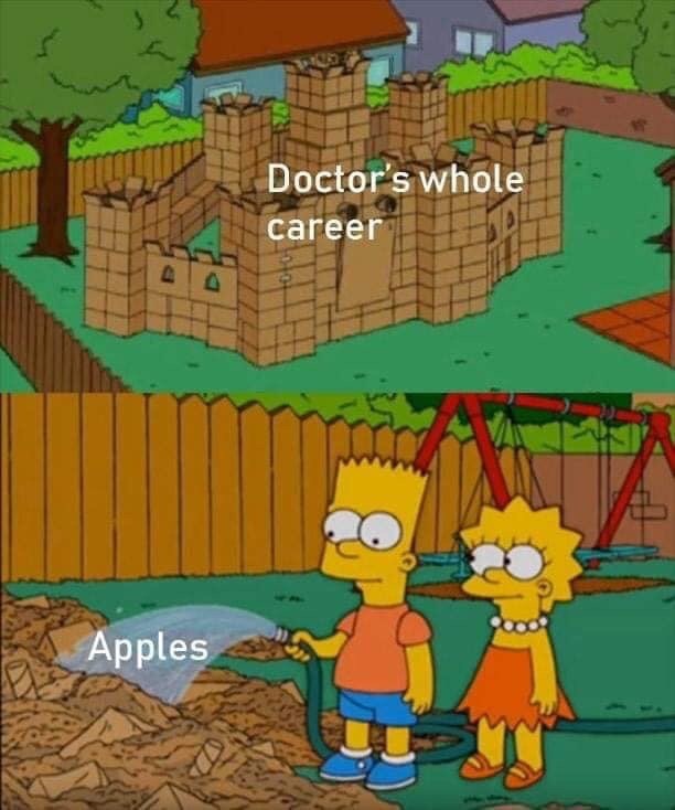 Doctors whole career