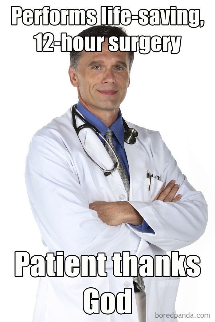 Funny Doctors Memes Funny doctor memes, Doctor humor, Medical memes ...