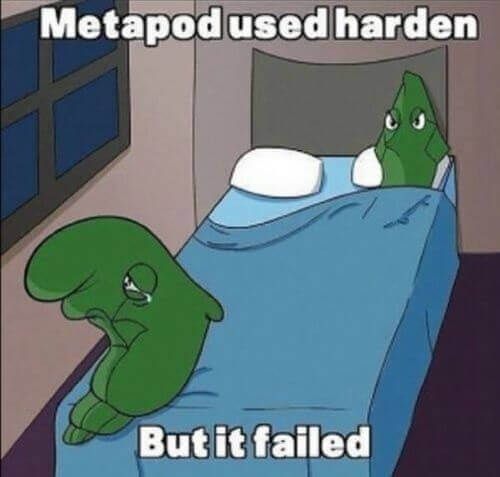 Metapod used harden …