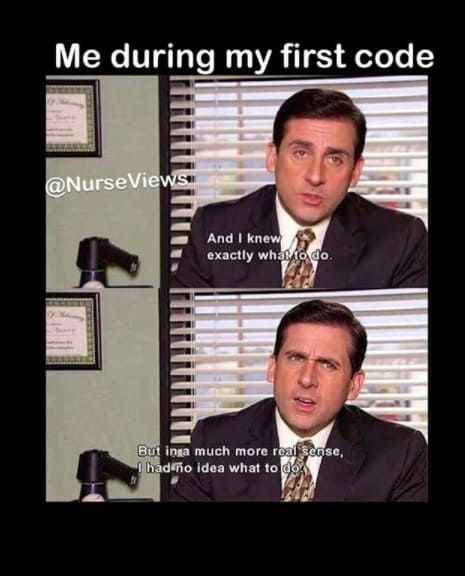 My during my first code