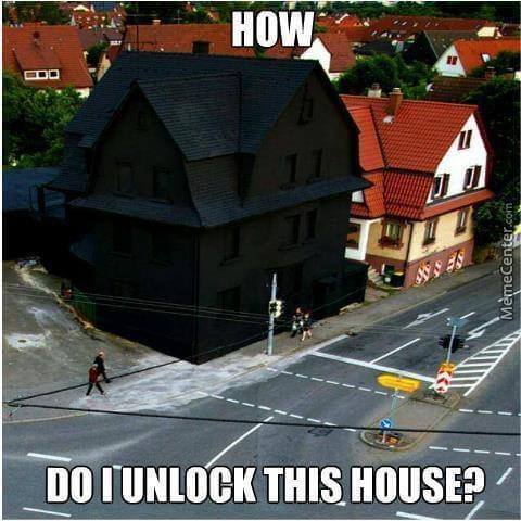 How do I unlock this house