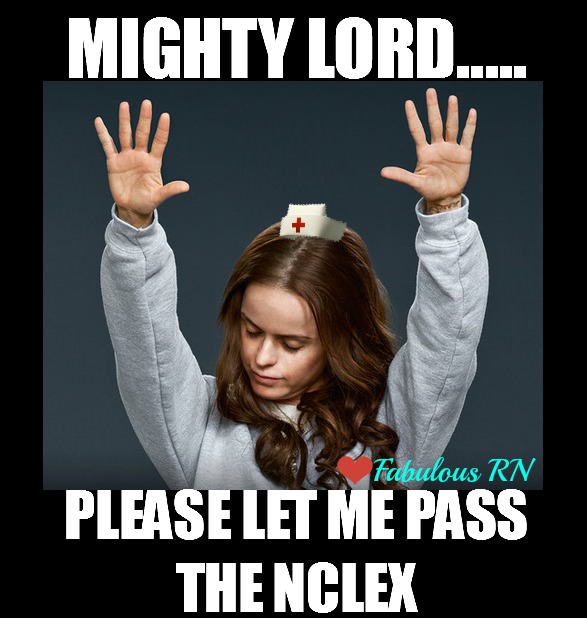 Please let me pass the nclex