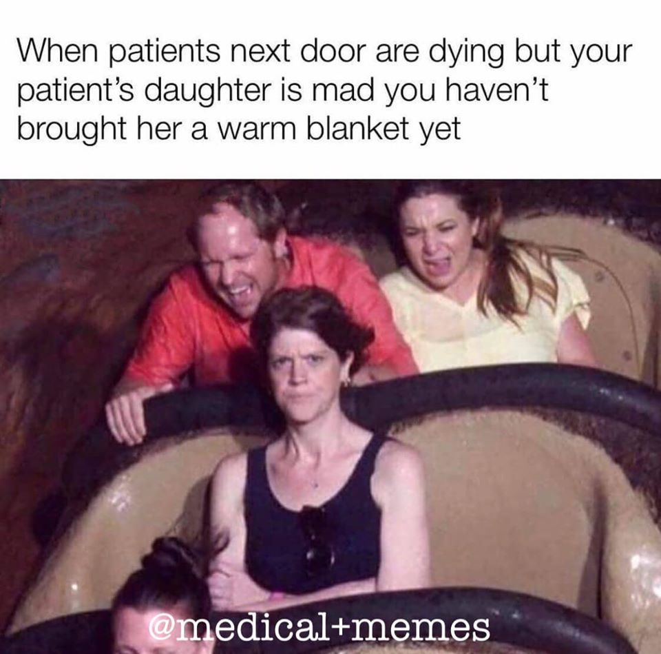 when patients next door are dying